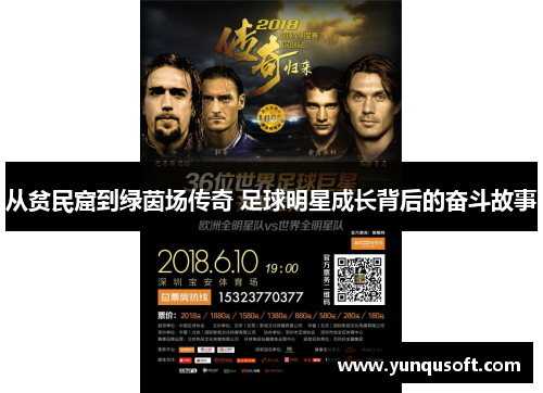 从贫民窟到绿茵场传奇 足球明星成长背后的奋斗故事